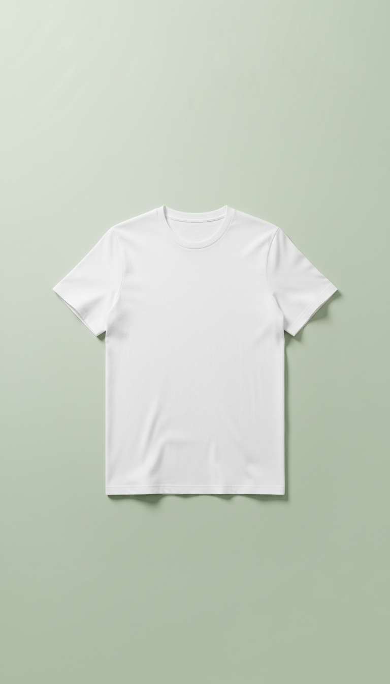 Camiseta minimalista algodón orgánico